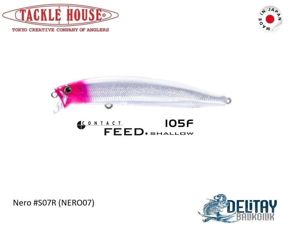 Tackle House Feed Shallow 105F #Nero S07R (NERO07)