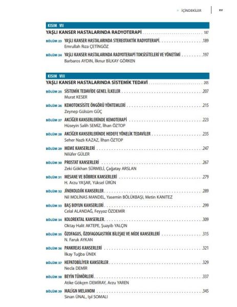 Geriatrik Onkoloji - Collection Edition