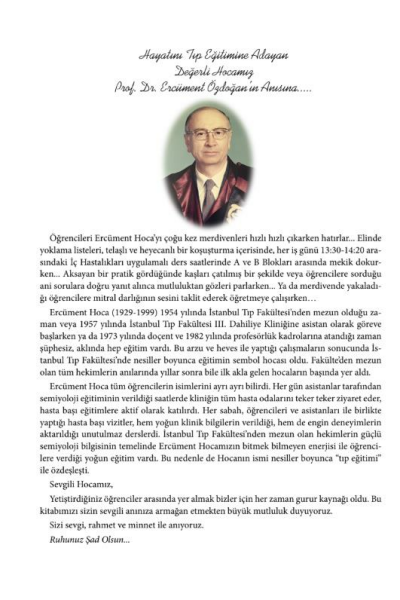 Klinik Teşhis (Propedötik, Semiyoloji, Muayene Usulleri) 2.Baskı