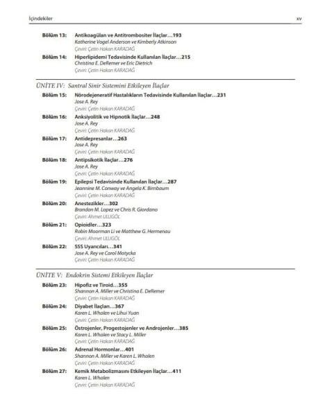 Lippincott Görsel Anlatımlı Çalışma Kitapları Farmakoloji