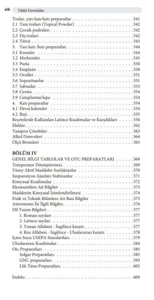 Tıbbi Formüler - İlaç Ansiklopedisi