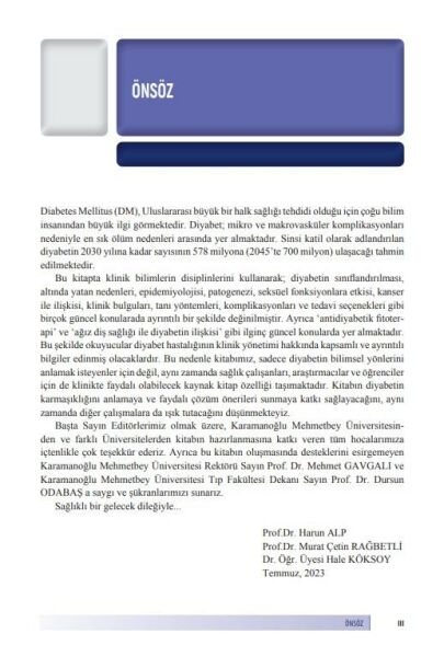 Current Perspective on Diabetes Mellitus i