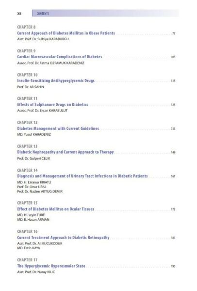Current Perspective on Diabetes Mellitus i