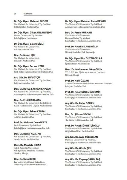 Genel Tıpta Psikiyatri