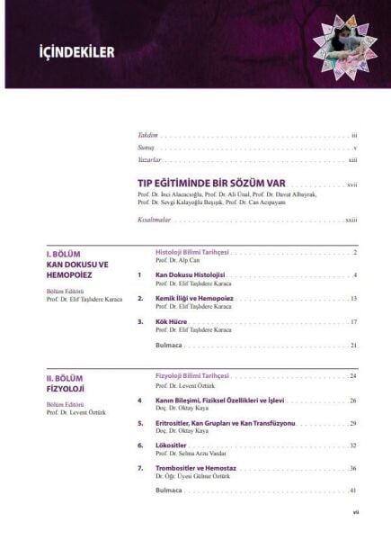 Temelden Kliniğe Hemopoietik Sistem
