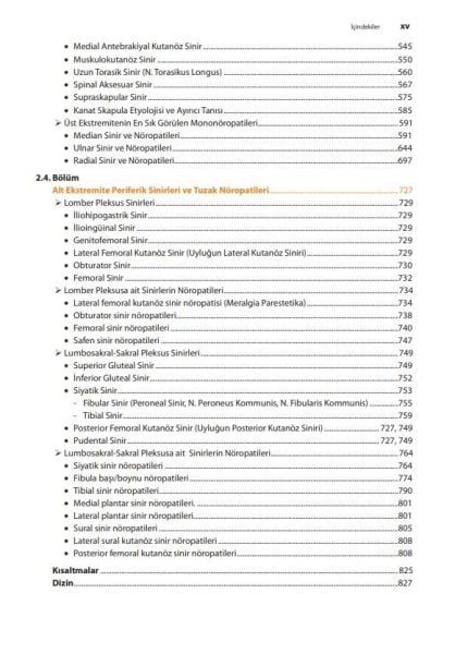 Radikülopati, Pleksopati ve Tuzak Nöropatilerde Klinik – EMG - Görüntüleme