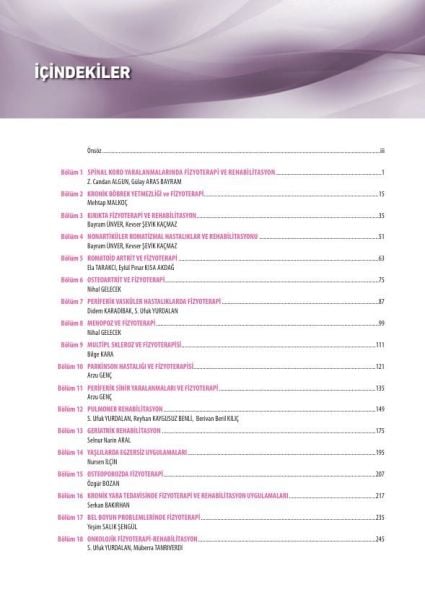 Fizyoterapi ve Rehabilitasyon