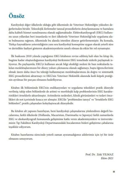 Köpek ve Kedilerde Elektrokardiyografi