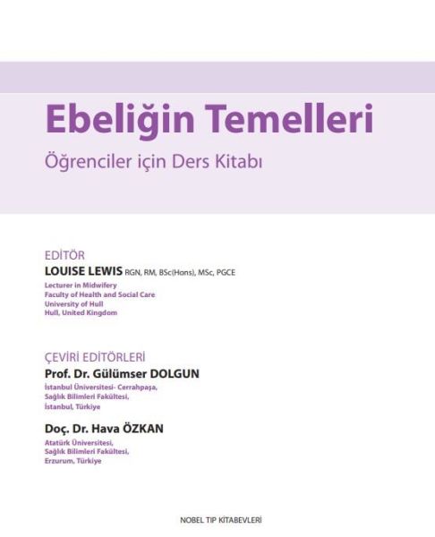 Ebeliğin Temelleri Öğrenciler için Ders Kitabı