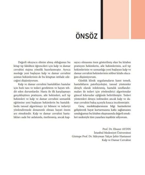 Kalp ve Damar Cerrahisi