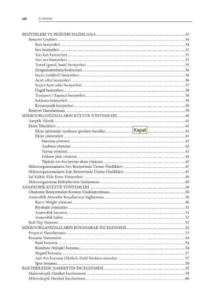 Mikrobiyoloji Laboratuvar Kılavuzu