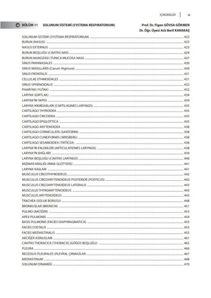 Sistematik Anatomi 2. Baskı