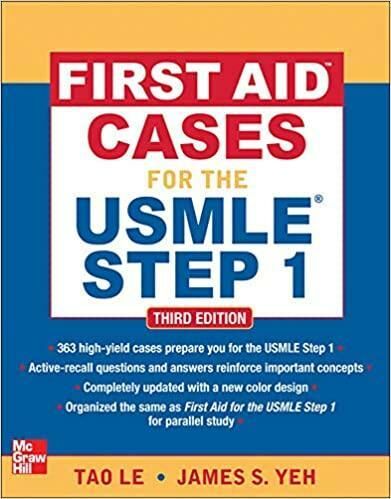 First Aid Cases For The USMLE Step 1 Fourth Edıtıo