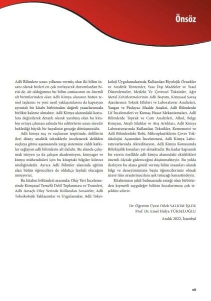 Adli Kimya Nobel Tıp