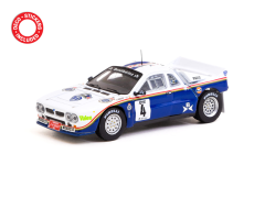 Tarmac Works 1/64 Lancia 037 Rally Rally Costa Brava 1985 #4 - HOBBY64+