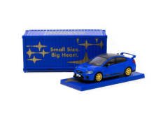 Subaru WRX STI  EJ20 Final Edition Blue *** With Container *** 1/64