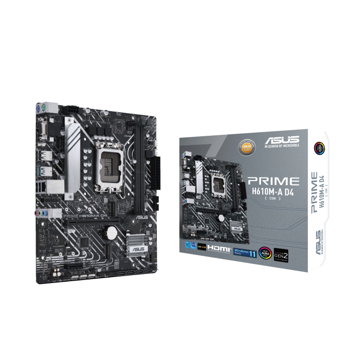 ASUS PRIME H610M-A D4-CSM DDR4 1700p mATX Anakart