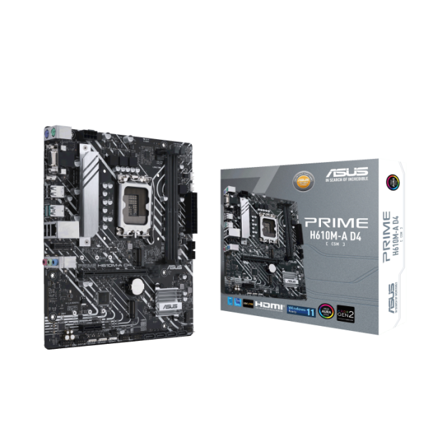 ASUS PRIME H610M-A D4-CSM DDR4 1700p mATX Anakart