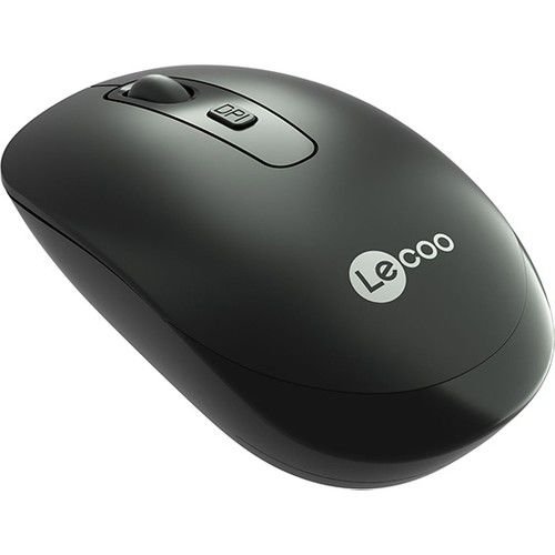 Lenovo Lecoo WS205 Kablosuz 1600DPI 4 Tuşlu Siyah Optik Mouse