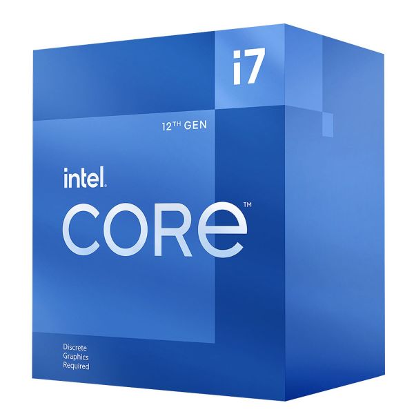 Intel Core i7-12700F 3.60GHz (Turbo 4.90GHz) 25MB Cache LGA1700 12.Nesil İşlemci - Kutulu Fanlı