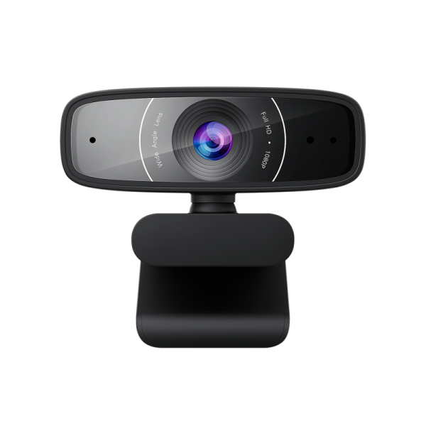 Asus C3 Webcam 1080P 30 FPS FullHD Mikrofonlu USB Yayıncı Kamera