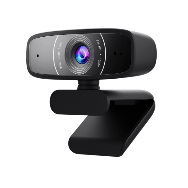 Asus C3 Webcam 1080P 30 FPS FullHD Mikrofonlu USB Yayıncı Kamera