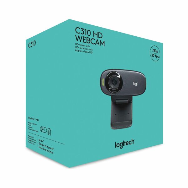 Logitech C310 960-001065 720P HD Mikrofonlu Webcam