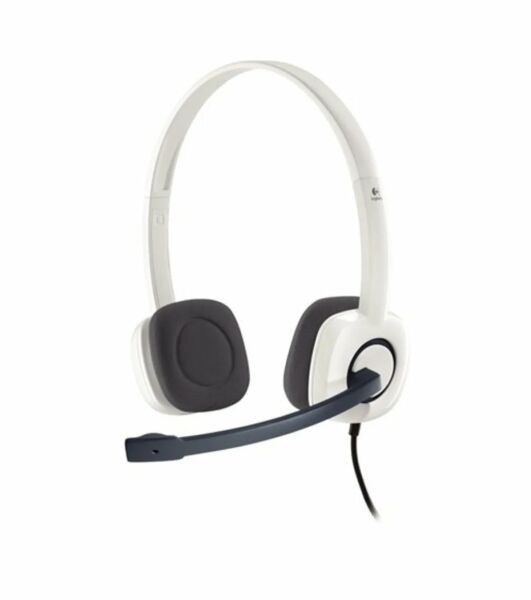 Logitech H150 Beyaz 981-000350 Gürültü Önleyici Mikrofonlu Kablolu Kulak Üstü Kulaklık