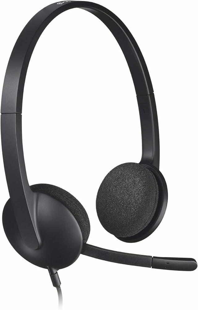 Logitech H340 Gürültü Önleyici Mikrofonlu USB Kablolu Kulaklık - Siyah