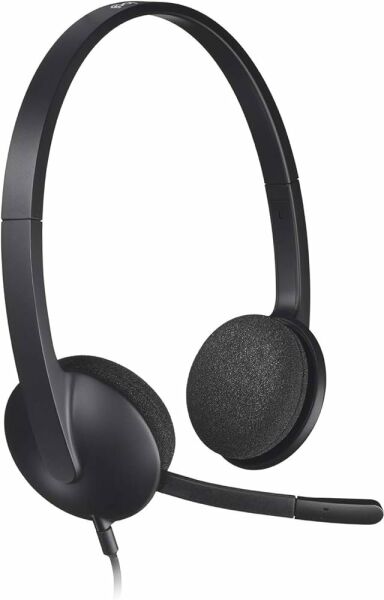 Logitech H340 Gürültü Önleyici Mikrofonlu USB Kablolu Kulaklık - Siyah