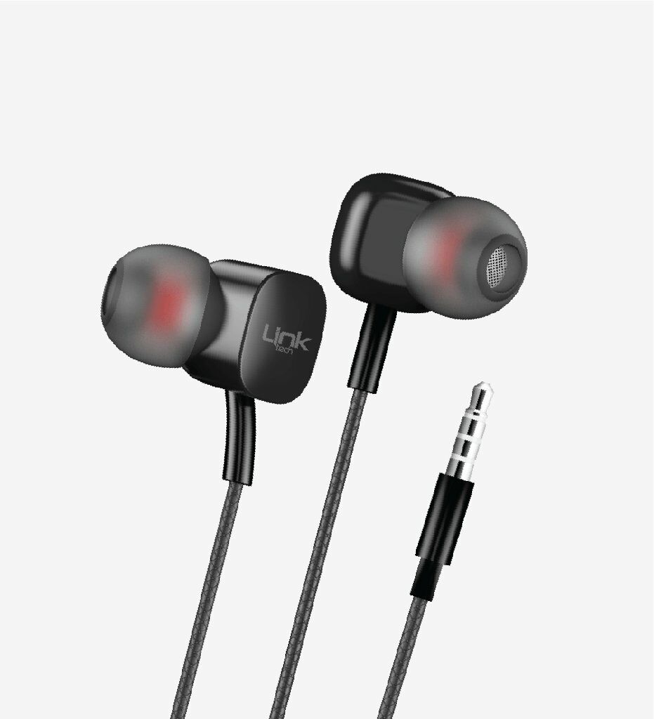 LinkTech LHF-H15 3.5 Jack Kablolu Mikrofonlu Kulak İçi Kulaklık