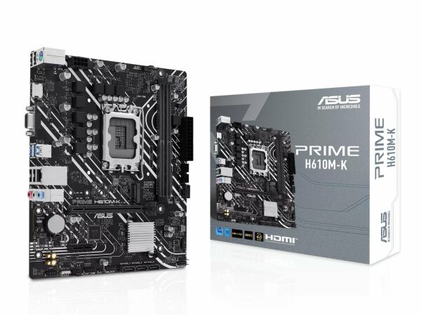 Asus Prime H610M-K DDR5 M2 NVME PCIE 16X V4.0 Intel LGA1700 mATX Anakart