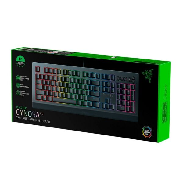 Razer Cynosa V2 Chroma Mekanik Hisli Türkçe RGB Gaming Klavye