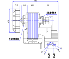 Hava Vakum Pompası AC 220V-50Hz