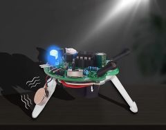 Işığa Duyarlı Robot Kiti STEM Ateşböceği - Demonte(Montesiz)