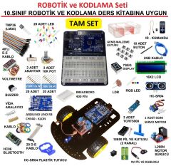 Robotik ve Kodlama Seti - 10.Sınıf Bilişim Tek. Alanına Uygun