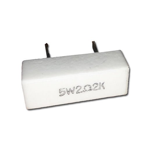 2K2 5W Taş Direnç - 10 Adet