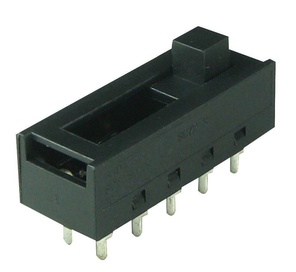 Slide Switch 250V 8A 10 Pin - 37x15mm