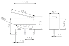 DC162 KW10 Mouse Mini Micro Switch