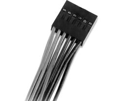 Uzatma Kablosu 10cm - 2x6 Dişi Dişi Konnektör