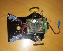 Arduino Engelden Kaçan Robot - DD Shield