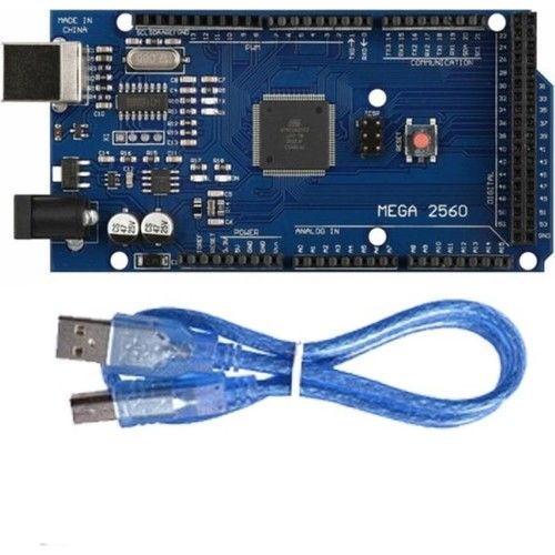 Arduino Mega 2560 R3 CH340 + USB Kablo