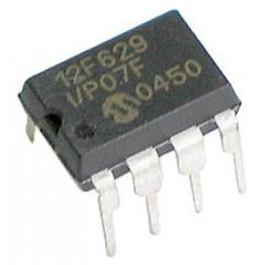 PIC12F629 I/P 8-Bit 20Mhz Mikrodenetleyici DIP8