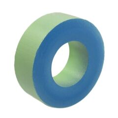 Ferrit Toroid Ring - Demir Nüve Bobin - 23x14x10mm - Açık Yeşil Mavi