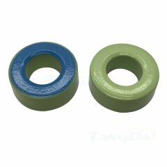 Ferrit Toroid Ring - Demir Nüve Bobin - 20x12x07mm - Açık Yeşil Mavi