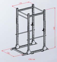 squatlı kafes cage rack