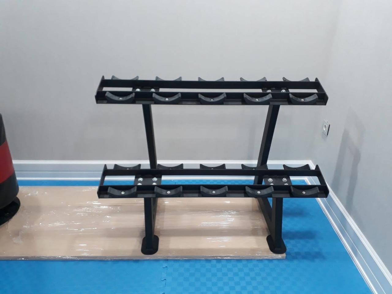 dumbell rack 10 'lu