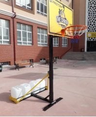 portatif ağırlıklı basketbol potası