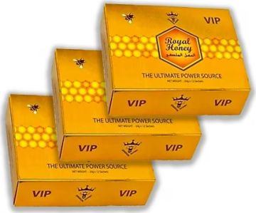 Royal Honey VIP Ballı Bitkisel Karışım Macun 12x20G ''3 KUTULU SET''