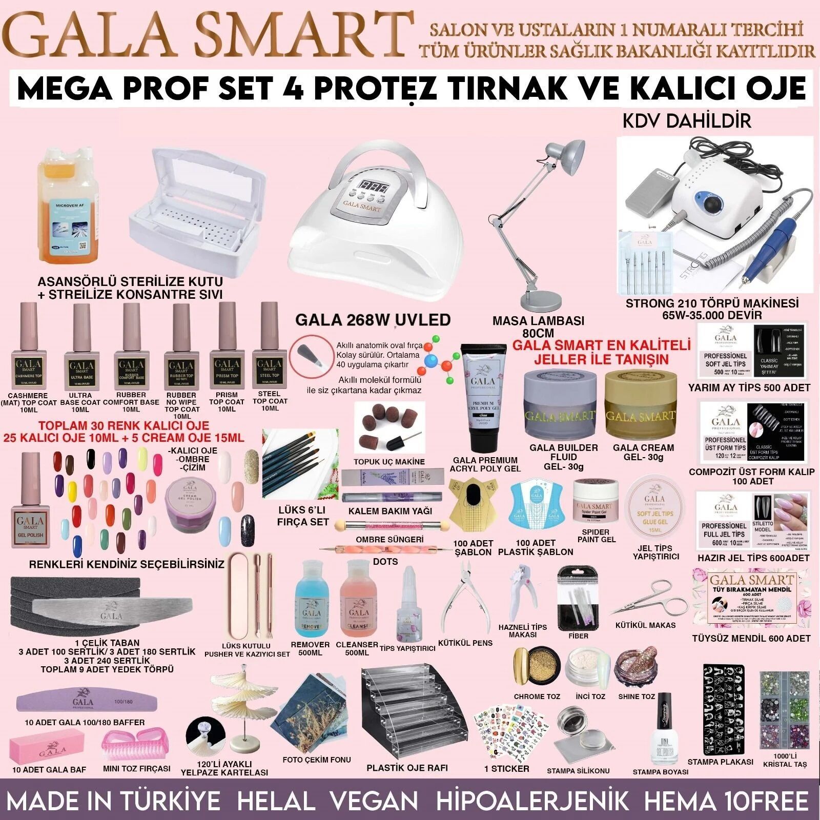 GALA SMART - MEGA SALON SET 4